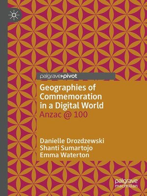 cover image of Geographies of Commemoration in a Digital World